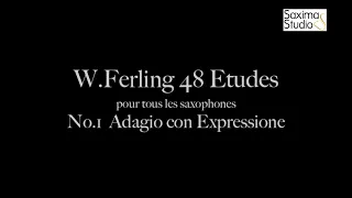 〈 Etude No.1 〉from W.Ferling 48 ETUDES - Play Along