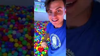 I FILLED A TRUCK WITH 50,000 BALL PIT BALLS #shorts