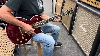 Les Paul Supreme through Mesa Triple Red