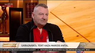 Napindító - Ukrajnából tért haza Marosi Antal (2023-01-10) - HÍR TV