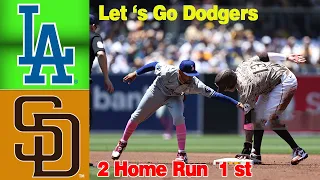 Los Angeles Dodgers Vs. San Diego Padres (05/12/2024) TODAY Game Highlights | MLB Season 2024