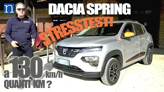 DACIA Spring 🔋 STRESS TEST quanto fa davvero e come va l'auto elettrica più economica low cost 🔌