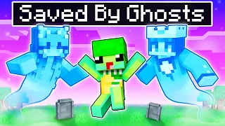 Saved By GHOSTS in Minecraft!