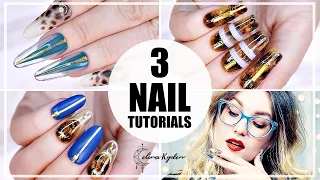 WATCH ME WORK | HOW TO CREATE ORIGINAL NAIL ART DESIGNS | GEL NAILS TUTORIAL WITH ZEELOOL