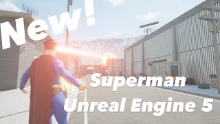 NEW 2023 Superman Open World First Release Gameplay (Unreal Engine 5 )