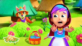 Little Red Riding Hood & More Cartoon Stories | Kids Song | Pretend Play | Nursery Rhymes - Kids TV