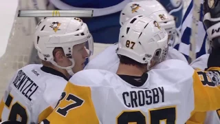 Crosby's power play rocket vs Maple Leafs 4/8/17