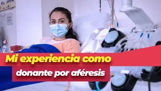 La experiencia de una donante de sangre por aféresis - Banco Distrital de Sangre IDCBIS