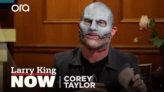 Put Your Mask On Corey | Corey Taylor Interview | Larry King Now Ora TV
