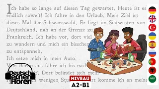 #499 Learn German with stories | Learn German through listening - A2-B1