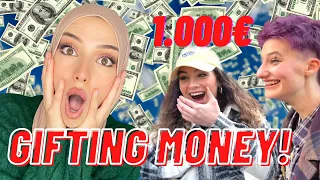 GIVING A LOT OF MONEY TO RANDOM PEOPLE!