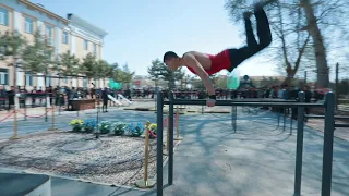 Namangan shahrida “Street workout” bo‘yicha viloyat hokimi sovrini uchun chempionat o‘tkazildI