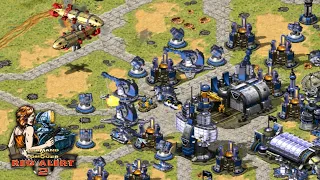 Red Alert 2 | Bunkering On The Hill | (7 vs 1)