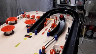 DIY 3D printed pinball machine - first test game to see what it will be like - part 2