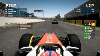 F1 2012, 24th to 1st, 100% race, legend ai, Di Resta, Canada