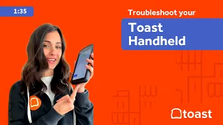 Troubleshoot your Toast Handheld