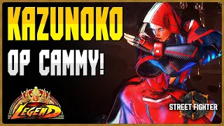 SF6 💥 Kazunoko CAMMY`s High Level Gameplay 💥 High Level Rank Match 💥