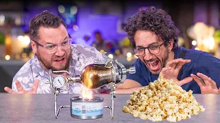 Testing ANTIQUE Kitchen Gadgets | Chinese Popcorn Maker feat. @FrenchGuyCooking