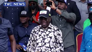 (WATCH) Asiwaju Tinubu Dances With Tony Tetuila