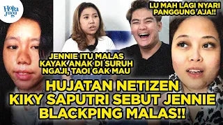 Hujatan Netizen Kiky Saputri dan Boy William Sebut Jennie BlackPink Malas