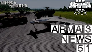 ► ARMA 3 NEWS 51 ◄ Arma 3 Apex Kampagne bald? Neues Revive System mit Apex - ACE3 Update[GERMAN]