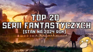 MOJE TOP 20 KSIĄŻKOWYCH SERII FANTASY I SCI-FI📚 (aktualizacja na 2024 rok)