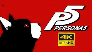 Persona 5 Intro Cinematic in 4K
