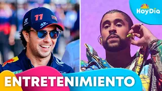 Bad Bunny sorprende a Sergio 'Checo' Pérez previo al GP de Mónaco | Hoy Día | Telemundo