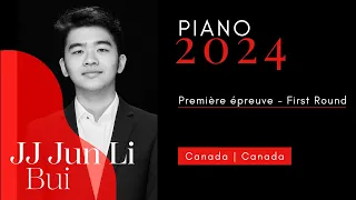 CMIM Piano 2024 - 1ère épreuve | First Round - JJ Jun Li Bui
