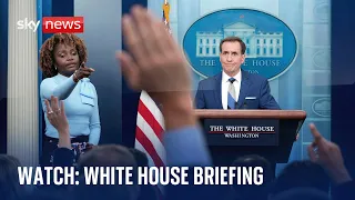 Briefing by White House Press Secretary and National Security Council spokesperson