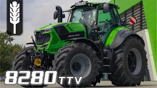 Deutz Fahr Agrotron 8280 TTV - Presentation - Test drive