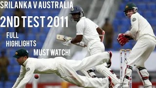 Rare Highlights | Sri Lanka V Australia | 2nd Test 2011 Full Highlights