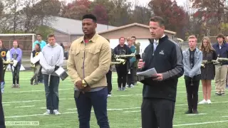 Joshua Perry's Allstate AFCA Good Works Team Presentation :: October 30th, 2015 - ELEVENWARRIORS.COM