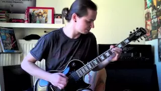 Trivium - In Waves - Cover (with solos!!!)