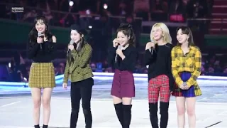 181012 IBK 참 좋은 콘서트 중간멘트 레드벨벳