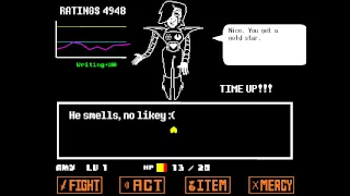 Undertale - Pacifist - Mettaton fight