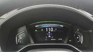 Honda CR-V 2019 2.0 i-VTEC Hybrid - consumption on 130 km/h