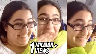 Sara Ali Khan Shares FUNNY THROWBACK Video In FLIGHT With Her Friends | FAT To FIT Transformation