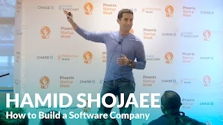 How to Start/Create/Build a Software Company - Hamid Shojaee PHX Startup Week