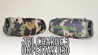 JBL CHARGE 5 VS HOPESTAR H50 "CAMOUFLAGE BATTLE!?"