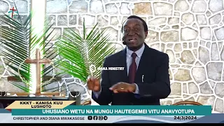 UHUSIANO WETU NA MUNGU HAUTEGEMEI VITU ANAVYOTUPA || MWL CHRISTOPHER MWAKASEGE: