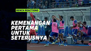 Bench Reactions | PERSIB vs PSIS | Pekan 4 Liga 1 2022/2023