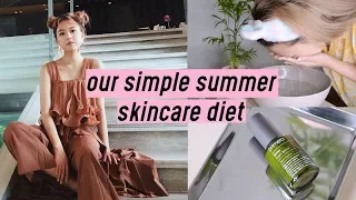 Our Summer “Skincare Diet” Cleansing using Organic Products | primera x Q2HAN