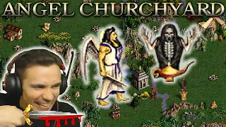 Heroes 3 Angel takes churchyard guide tutorial