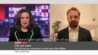 UK's net zero economic hotspots - BBC Word Business Report