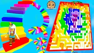 Easiest Obby Ever? Rainbow Shape Obstacle Course Roblox Video