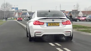 Best Sounding BMW M4 F82 EVER (550+hp) with Equal Length Midpipes! Loud Accelerations!