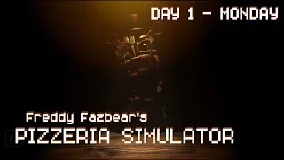 FNaF 6: Pizzeria Simulator Day 1 - Monday Walkthrough