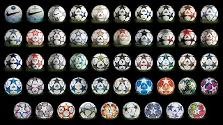 The History of Champions League Balls; Liga de Campeones de la UEFA; pw85