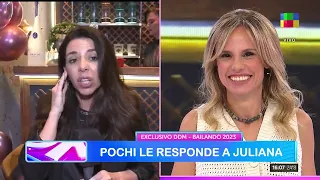 Fuerte cruce en la pista del "Bailando 2023": Mónica Farro vs. Juliana Díaz